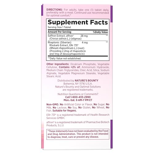 Nature's Bounty Optimal Solutions Advanced Menopause Relief Supplement - image 8