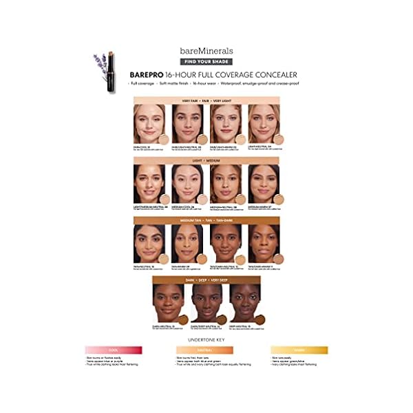 Bareminerals-Barepro-16-Hour-Full-Coverage-Concealer-Fair-Cool-01-009-Ounce-Multi-SGB07B858MH2US Bareminerals Barepro 16-Hour Full Coverage Concealer Fair - Cool 01, 0.09 Ounce, Multi (SG_B07B858MH2_US)