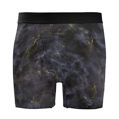 Calzoncillos para hombre Vnurnrn arte negro confort de alta gama pack de 2