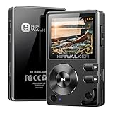 HIFI WALKER H2 Lecteur MP3 Bluetooth Hi-Res, Baladeur MP3 HiFi Audiophile Flac de Musique ...