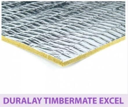 Timbermate Excel - 3.6mm - Laminate/Wood Underlay - 15.07 sqm by Duralay