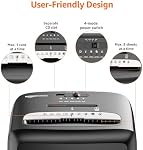 Amazon Basics 8-Sheet Micro-Cut Paper Shredder, CD, and Credit Card Shredder