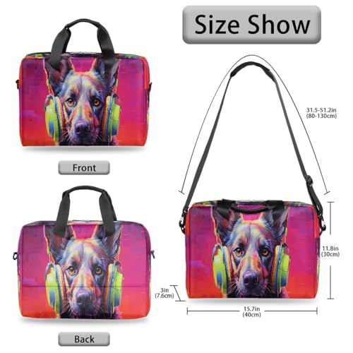 Bolso para laptop de 16 pulgadas tipo maletín delgado miniatura 5