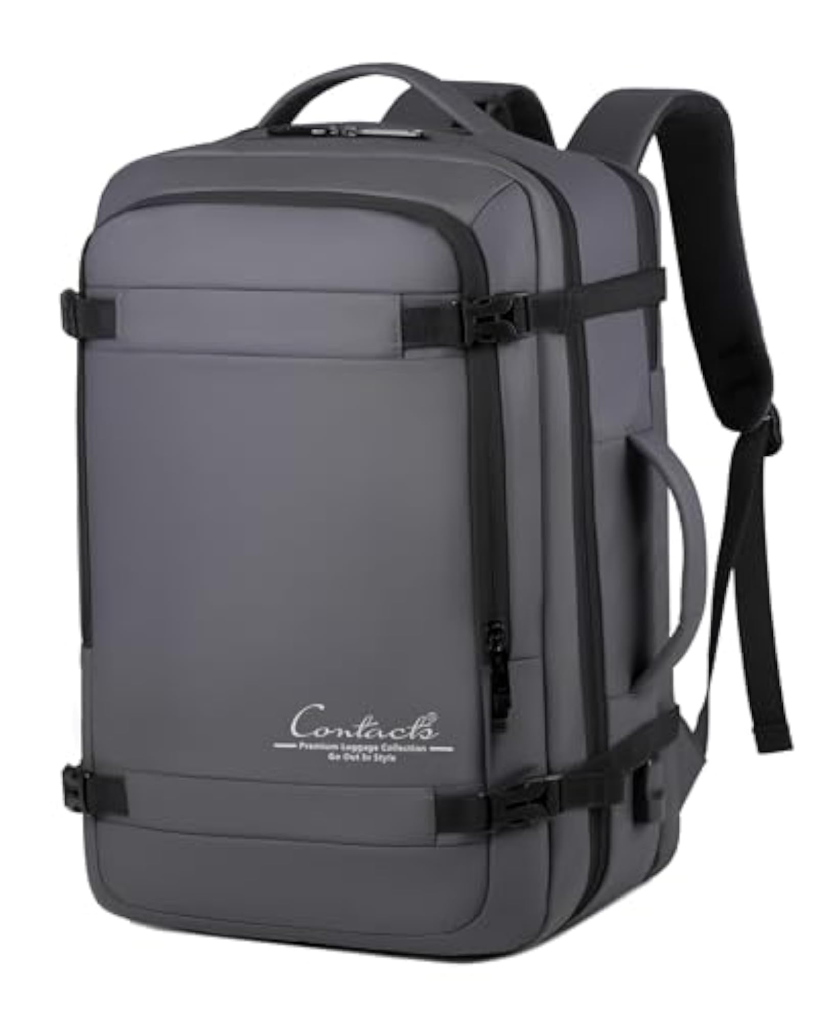 Expandable Travel Backpack 40L, Waterproof