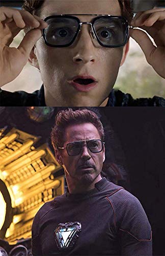 Amorays Edith Lunettes de soleil Tony Stark Retro