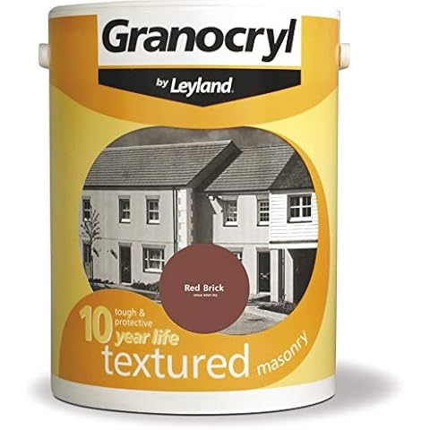 Pintura Leyland Granocryl Textura Albañilería Rojo Ladrillo Cover
