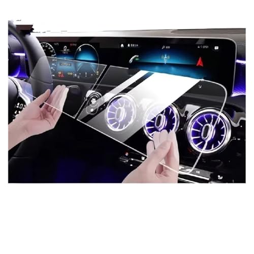 Film protection navigation Benz CLA GLA écran commande central GPS transparent