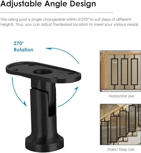 Balustrage de pont de sécurité 85 cm moderne pour sécuriser un balcon - 5