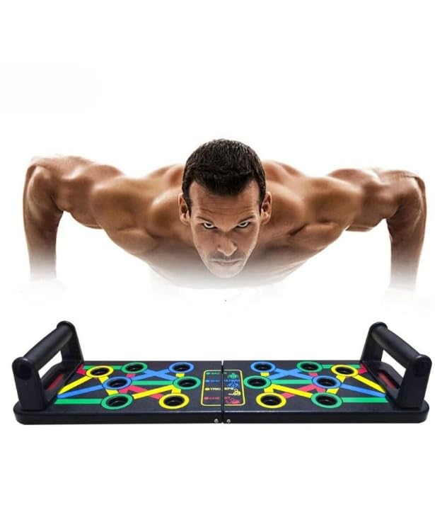 HORSE FIT Push-Up Board 15 in 1 Multi-Function Pushup Bracket Rack Dips Stand Body Building Fitness Exercise Tools for Men/Women, Home Gym, Chest, Triceps, Shoulder, Back Muscle, Carbon Fiber (B0D31GHFT8) Amazon Price History, Amazon Price Tracker