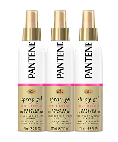 Pantene, Spray Gel, Pro-V Curl, Hold Shape & Resist Humidity, 5.7 Fl Oz