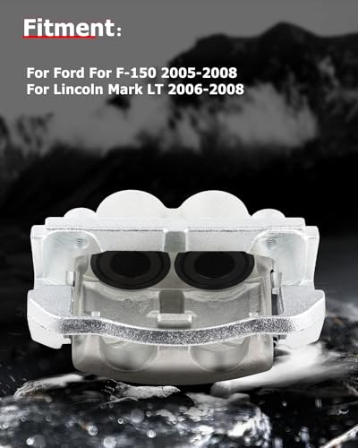 Image of cciyu Front Right Brake Caliper w /Bracket 18-B4974 2005-2008 2005 For Ford For F-150[Built After 11 /29 /2004],2006-2008 For Ford For F-150[All Models],2006-2008 For Lincoln For Mark LT[All Models]