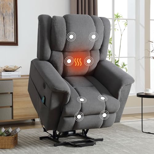 Sillón reclinable eléctrico para comodidad y soporte