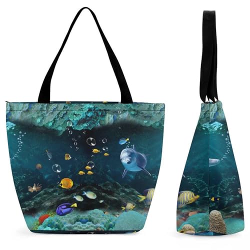 Sac de shopping dauphin femme pour ne plus manquer d'espace en voyage