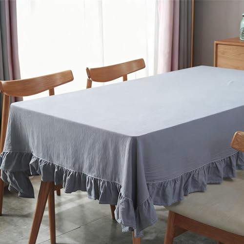 Nappe de table en coton résistante aux taches pour salle à manger - 5