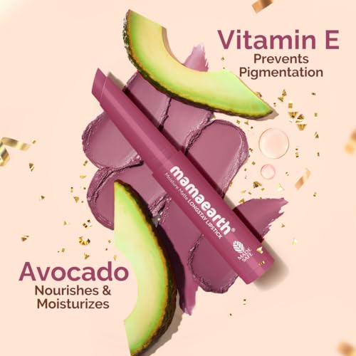 Image of Mamaearth Moisture Matte Long Stay Lipstick Minis Gift Set - Nude Perfection | 8 Hour Moisture Lock | Up to 12-Hour Long Stay | Smudge Proof | Travel-Friendly | Gifting For Valentine's Day, Birthday, Anniversary & Special Occasions | Rakhi Gift for Sister | Premium Gift Pack