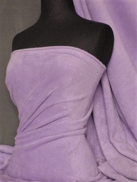 Tia KnightAnti-Pill Polar Fleece Fabric | Soft, Thick & Cuddly Washable Material | 150 cm Wide | Sold by The Metre | 50+ Colours (by Tia Knight) (Lilac, 1 Metre)