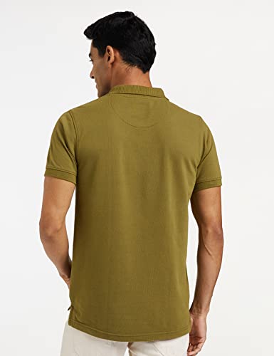 Image of Amazon Brand - Symbol Men's Cotton Rich Solid Polo Tshirt | Collar Tshirts | Half Sleeves | Plain-Regular Fit (Available in Plus Sizes and Combo Pack of 2)