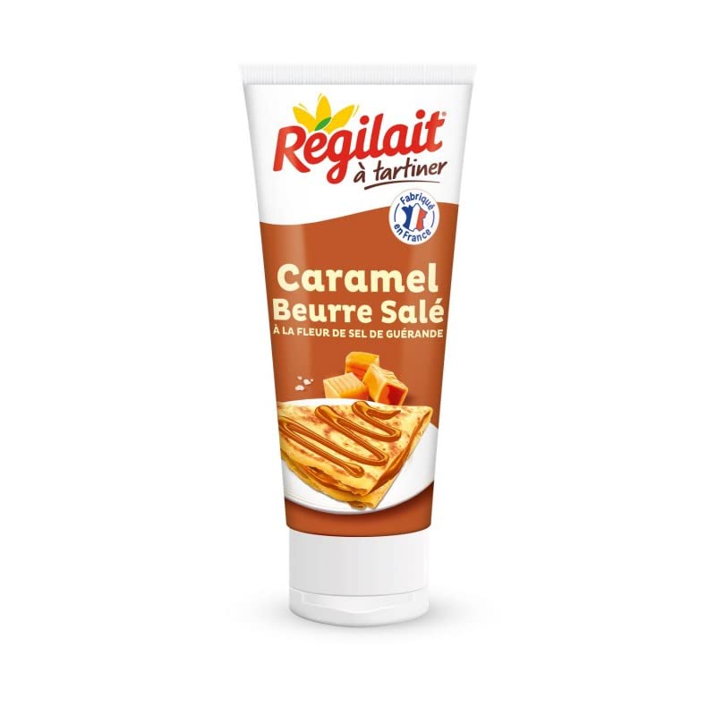 REGILAIT - Tartines Et Dessert Caramel Beurre Sale Tube 300G - le Lot De 4