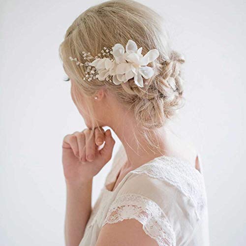 Headbands Wedding Hair Accessories Handmade Hairbands Crystal Rhinestone Head Wear Hair Ornament For Bride Girls (Color : D)4