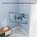 BONTEC TV Wall Bracket for 26-55 Inch, with Swivel, Tilt, and Extension from 80 to 500mm. Full Motion TV Wall Mount Capability of 40KG, Including HDMI Cable and Bubble Level, Max. VESA 400x400
