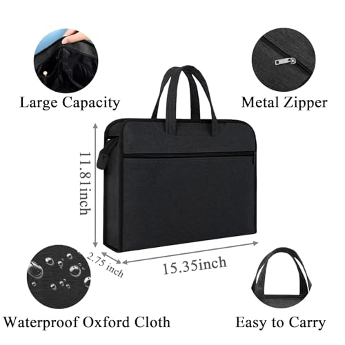 Oxford Document Bag with Handle