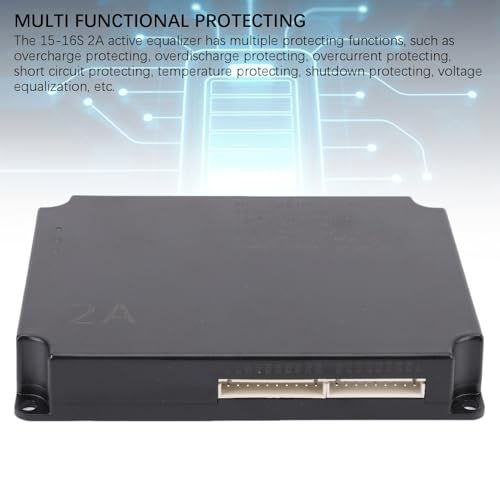 Ecualizador activo Aramox 15-16S 2A con precisión de 1 mV, transferencia capacitiva de energía y aplicación Bluetooth para baterías NCM, LFP y LTO, ideal para RV, energía solar y UPS miniatura 7