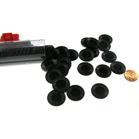 Koplow Games Black Mini Poker Chip 7/8in Tube of 50ea Cover