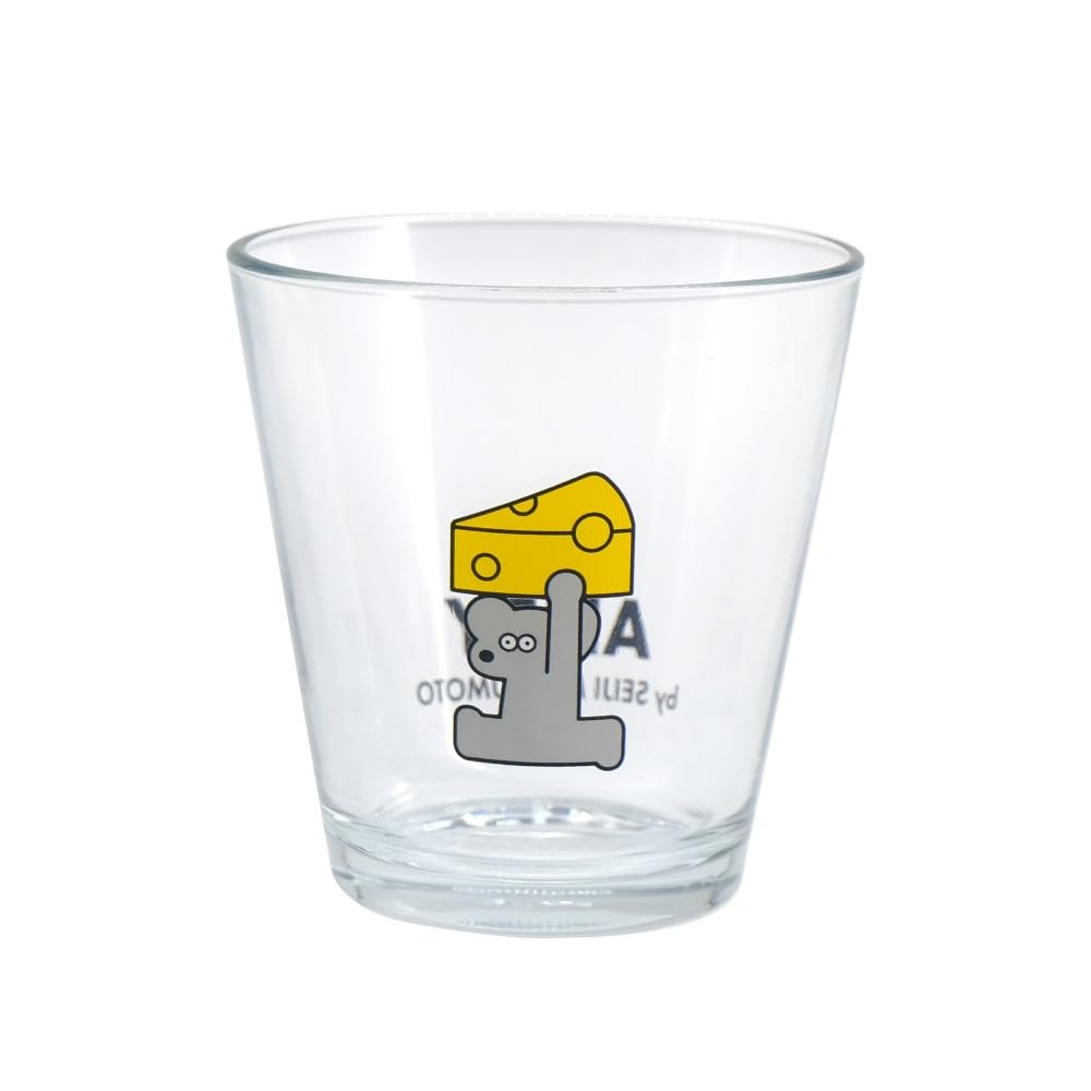 Amazon | ANDY/アンディ ガラスタンブラー タンブラーC チーズを運ぶ