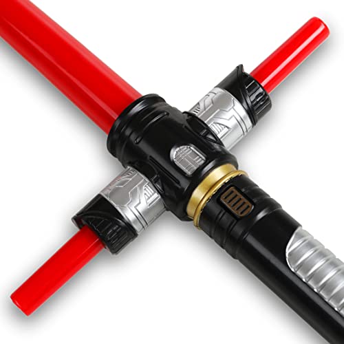 Mewdumewdu LE Ctronic Lights And Sound Effect For Kids And Adults, Red Led Retractable Force Fx Saber Sword Toy As Party thumb #3