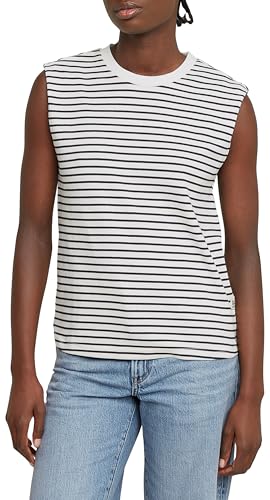 G-Star Para Mujer Top Stripe Boxy, Multicolor Lt Chalk Osaka Blue Stripe D26073-D979-H315 , Xl G-Star Para Mujer Top Stripe Boxy, Multicolor Lt Chalk Osaka Blue Stripe D26073-D979-H315 , Xl