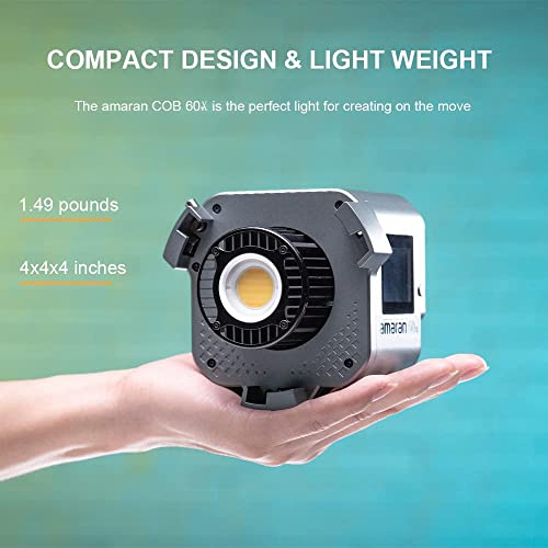 Aputure Amaran COB 60X S LED Video Light Bowens