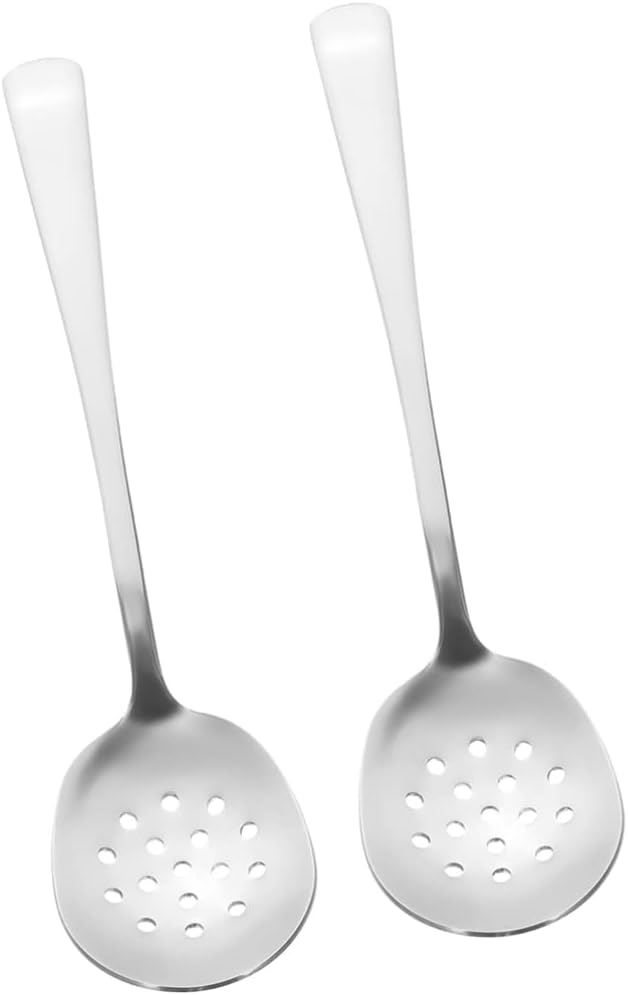 Housoutil 2pcs Stainless Steel Small Dining Drain Cooking