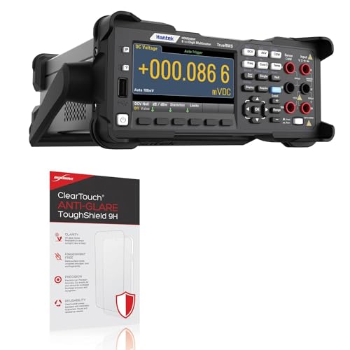 BoxWave Screen Protector Compatible With Hantek HDM3065A - ClearTouch Anti-Glare ToughShield 9H (2-Pack), Anti-Glare 9H Tough Flexible Film Screen Protector