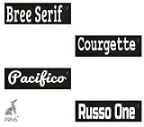 P24S 2 Stücke personalisiertes Klettsticker Wunschlogo, Namensaufkleber mit Klettverschuss für Kleidung, Rucksäcke, Hundegeschirr, Outdoor-aktivitäten (Klein)