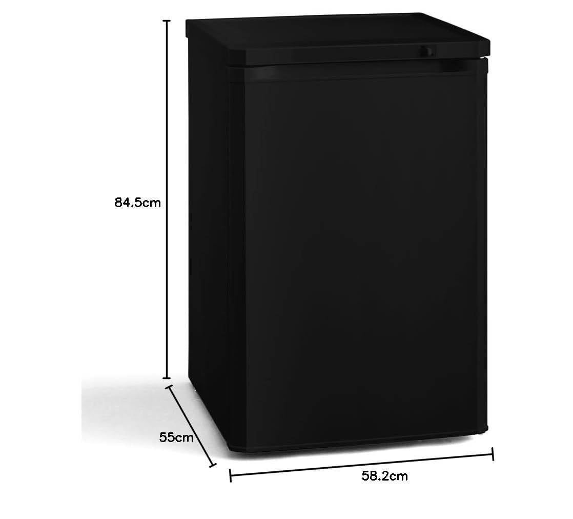 Amazon.co.jp: 冷凍庫 85L ブラック IUSD-9B-B 前開き式 直冷式 幅55cm 