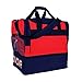 BORSONE GIVOVA BIG 10 / MEDIUM 10 PALESTRA FITNESS BORSA CALCIO ALLENAMENTO GARA TRAINING (Rosso / Blu, Big)