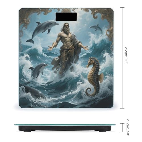 Báscula de baño digital Neptune Appears con pantalla LED miniatura 2