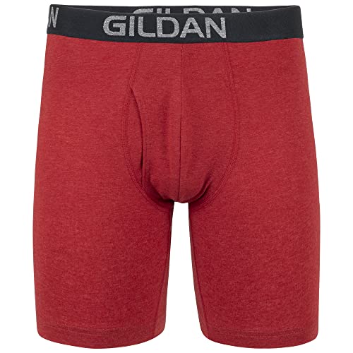 Image of Gildan Men's Cotton Stretch Boxer Briefs, Multipack