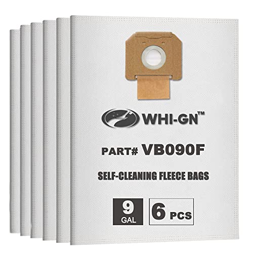 WHI-GN Replacement VB090F Fleece Filter Bags