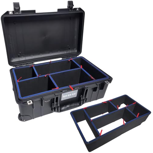 Sistema divisor DIY personalizable para caso Pelican 1535