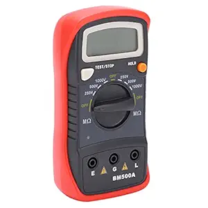 Resistance Tester, Insulation Megohm Meter Digital Stable for Electrical Equipment