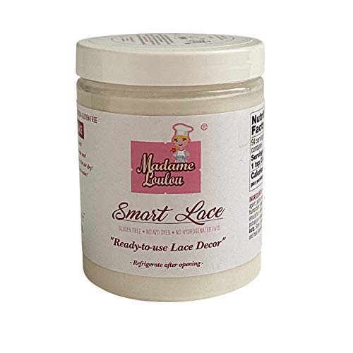 Madame Loulou Smart Lace 10oz Ready-to-use, edible cake lace -