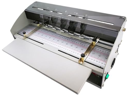 Klivex自動紙折り機 460mm オフィス機器 卓上紙折り紙/名刺/写真/ハガキ/招待状 調節 事務/業務/広告/学校/企業/銀行、名刺折り機