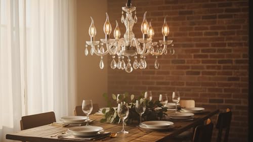 Image of Virya 4 W Candle E14 Flouroscent Bulb C35 Filament Bulb (Yellow) (6)