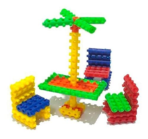 BLOCOS DE MONTAR PINOS MAGICOS INFANTIL 180 PÇS