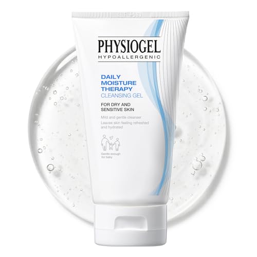 PHYSIOGEL Daily Moisture Therapy Cleansing Gel, Hydrating Face Wash and Pore Cleansing, with Ceramide & Glycerin, Suitable for Sensitive Skin, 5.07 fl. oz.