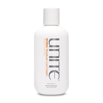 UNITE Hair BOING Moisture Curl Cream Mega-Hydrating with Coconut & Argan-Infused Oil | Frizz Control & UV Protection | All Curl Types 8 Fl Oz