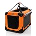 Maelson Soft Kennel Neon-Orange, 72 cm - Faltbare Hunde-Transportbox