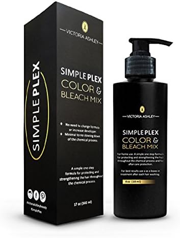 Victoria Ashley SimplePlex Hair Dye Treatment Magical Leave In Conditioner for Damaged, Dry, Processed Hair | 4oz