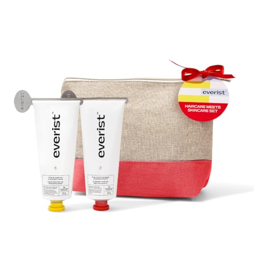The Haircare Meets Skincare Set, Deep Hydration and Smoothing, Plant-based, Color-safe, 50+ Uses, 3.4 fl oz Each